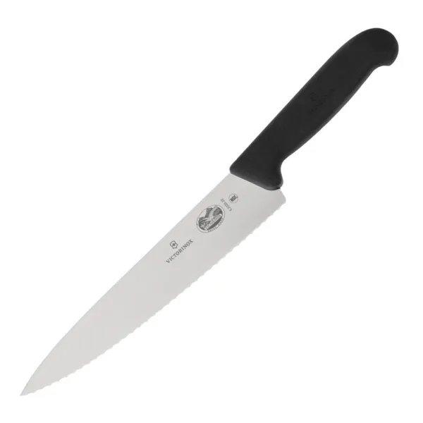 Messer mit gezackter Klinge 22 cm
