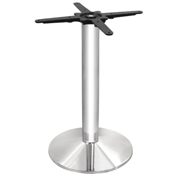 Tischfuß Chrom Rund - Ø 430 mm