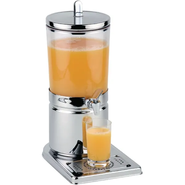 Saftspender aus Acryl und Edelstahl - 4 L