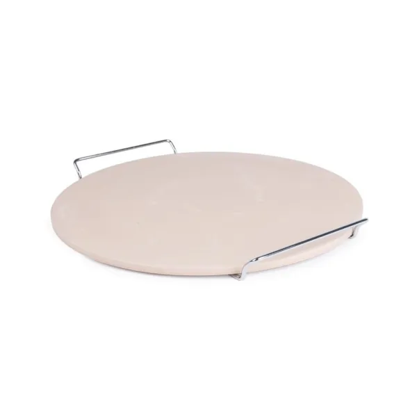Pizzastein rund mit Ständer - Ø 380 mm