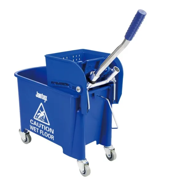Eimer mit blauem Kentucky-Mop 20L