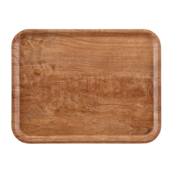 Laminatplatte Strukturoberfläche Madeira Olive Braun 460 mm
