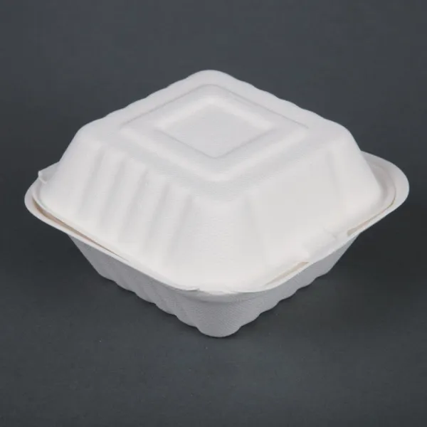 Kompostierbare Hamburgerboxen - L 149 mm - Packung mit 500