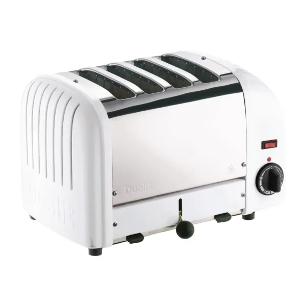 Toaster 4 Scheiben Weiß - 130 Scheiben /h