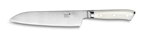 Messer Santoku Damast 18 cm