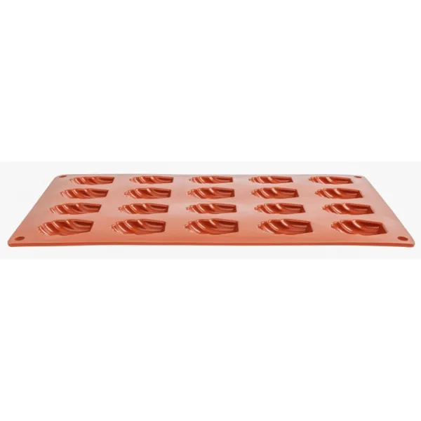 Backform 20 Mini-Madeleines aus Silikon Formaflex - GN 1/3