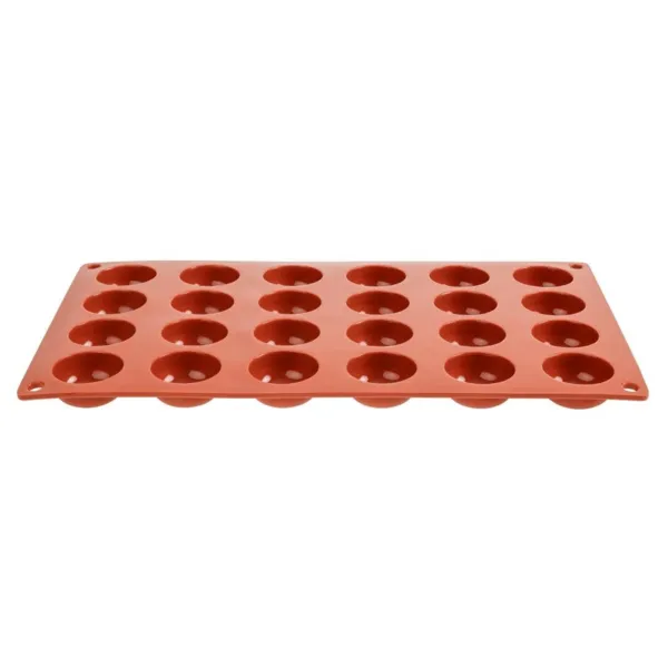 Backform 24 Pomponnettes aus Silikon Formaflex