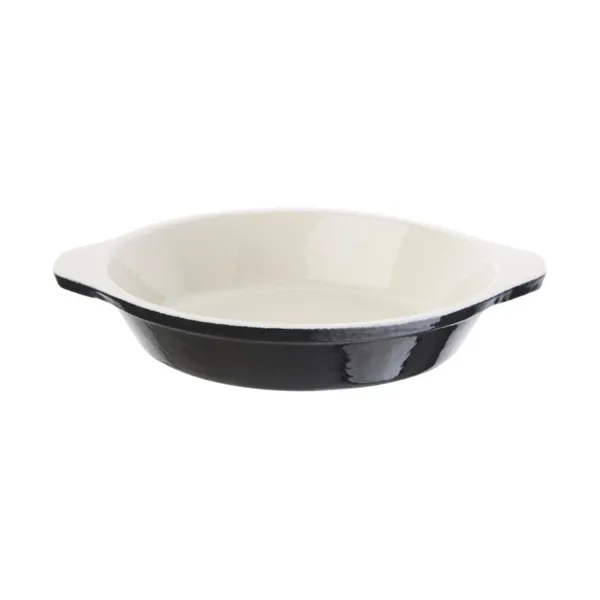 Runde Schwarze Auflaufform 750Ml