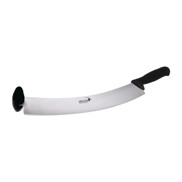 Käsemesser Holländisch 2 Hände Gebogene Klinge 38 cm