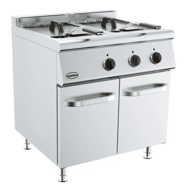 Elektrische Fritteuse auf Unterschrank - Serie 700 - 2 x 10 L