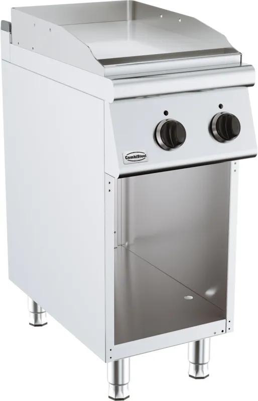 Elektrische Grillplatte mit glatter Platte Serie 700 - 400 x 700 mm