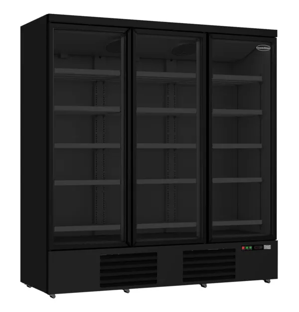 Kühlschrank mit drei Türen Schwarz - 1530 L