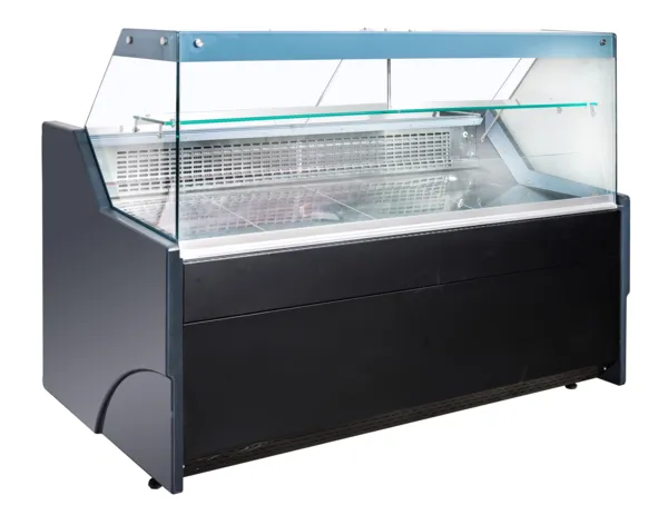Kühlschrankvitrine Wesley 1.3 Schwarz 110 L