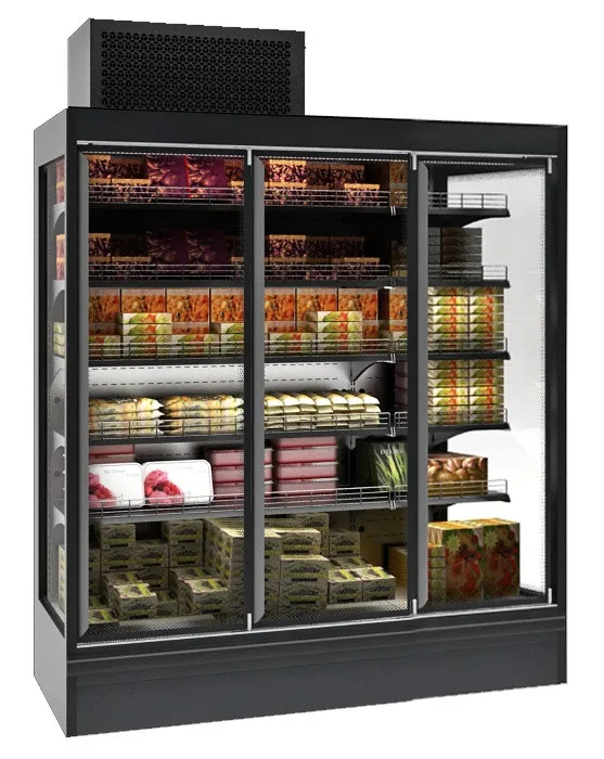 Max Wandkühlvitrine mit 4 Türen - 8,1 m²