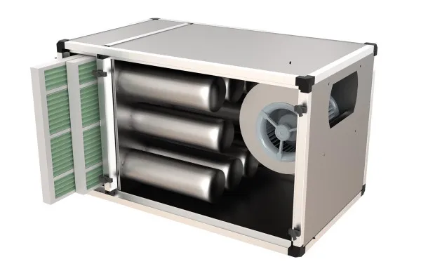 Luftfilter mit Motor - 3000 m³