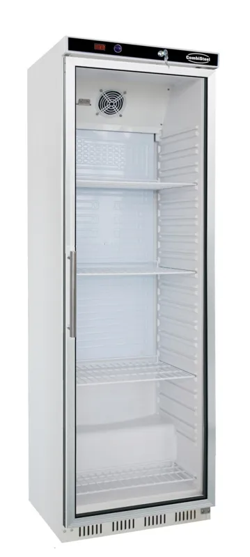 Glasierte Positive Kühlvitrine - 350 L