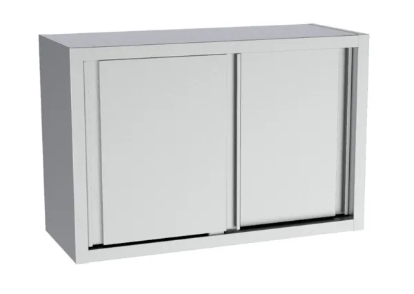 Wandschrank mit Schiebetüren - B 1600 x T 400 mm