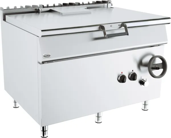 Elektrische Kippbratpfanne 120 L - Basis 900 - B 1200 x T 900 mm