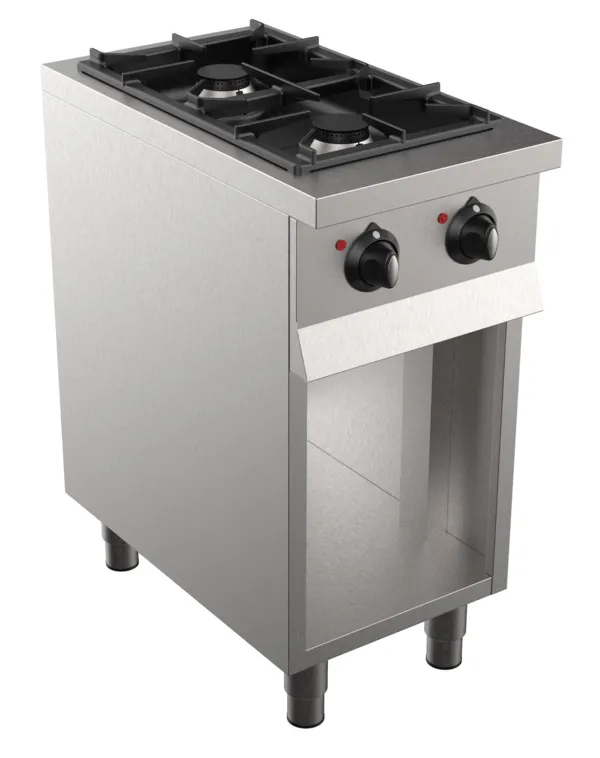 Professioneller Herd 700 - 2 Brenner