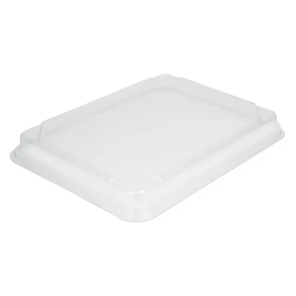 PET-Deckel für recycelbare Tablettschalen 263 x 201 mm - Packung mit 90