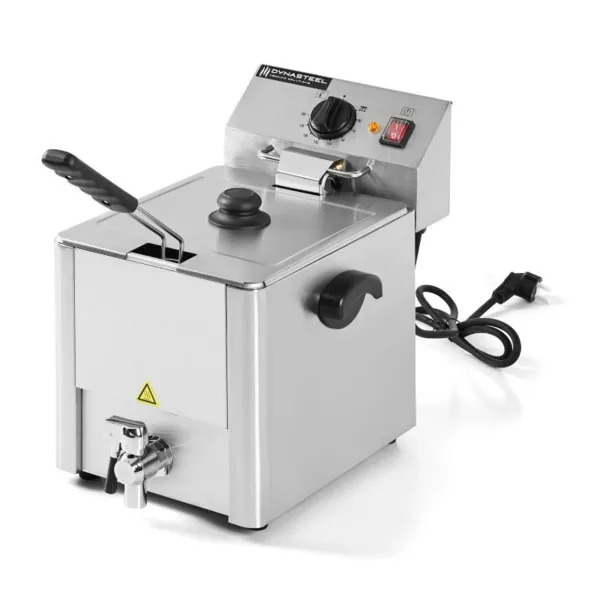 Professionelle Fritteuse 8 L mit Ablass