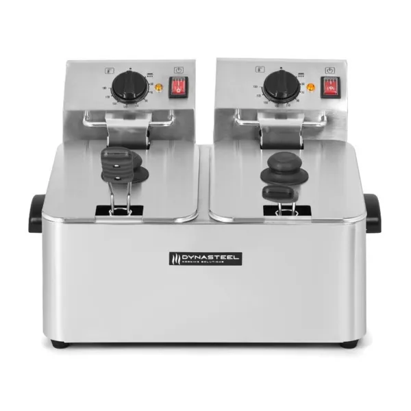 Professionelle Fritteuse 2 x 4 L