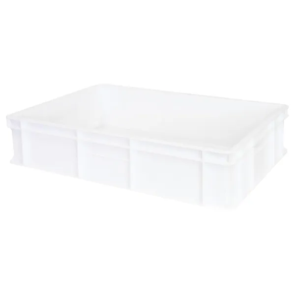 Stapelbehälter - 600 x 400 x 130 mm - 23 L - Weiß