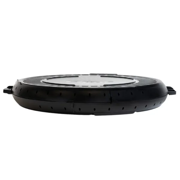 Wiederverwendbare Runde Box - Ø 330 mm - Schwarz - Set von 10