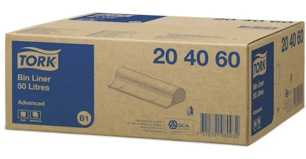 Müllsäcke 50L - 10 Packungen mit 25