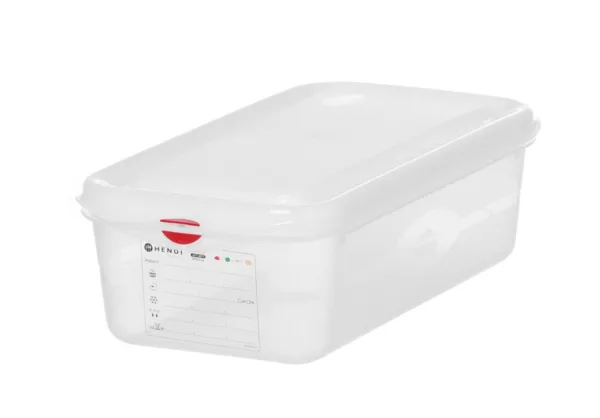 GN-Behälter 1/3 transparent aus PP - 4 L