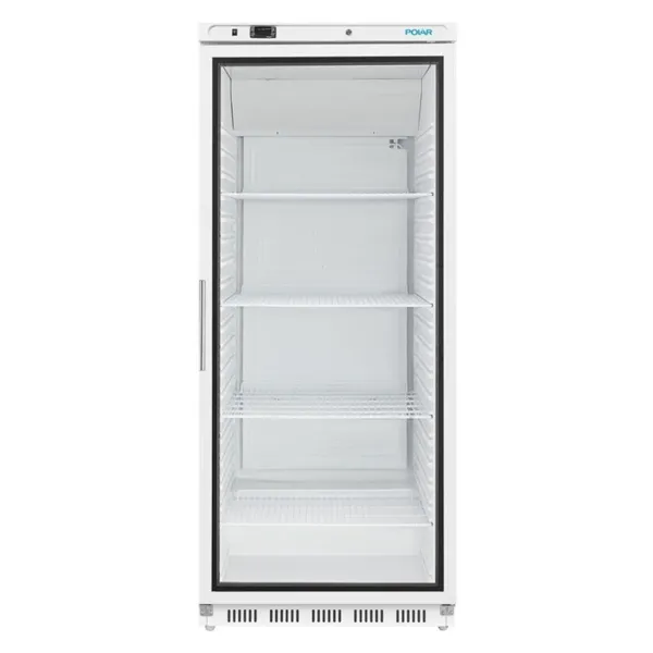 Positive Kühlvitrine Weiß - 600 L