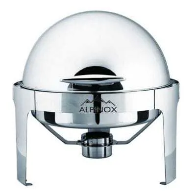 Chafing Dish Rond à Couvercle Rabattable - LUXE