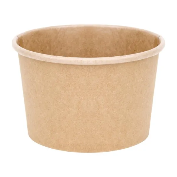 Pots À Soupe Compostables En Pla - 98 Mm - 34 Cl - Lot De 500