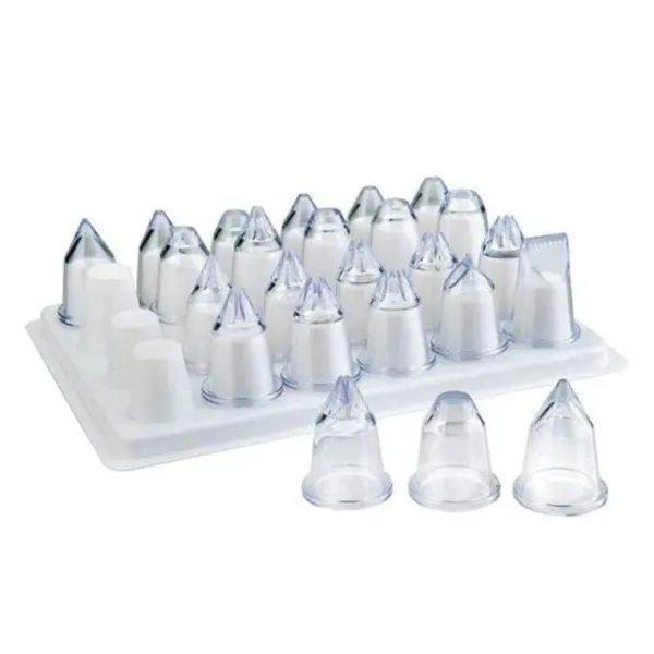Set von 24 Acryl-Dekorationsdüsen