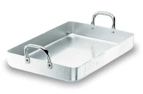 Bratpfanne mit festem Griff - Chef Aluminium - 65 x 43 cm