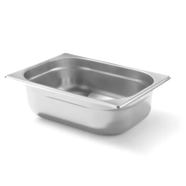 Gastro GN 1/2 Edelstahlbehälter - Tiefe 200 mm - 12,5 L