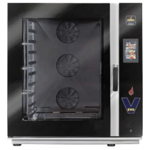 Vier Professionnel Evo mit Umluft und Touchscreen - 10 Ebenen 600 x 400