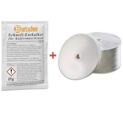 Pack détartrant et filtres Percolateur Regina 90 et Pro 100T